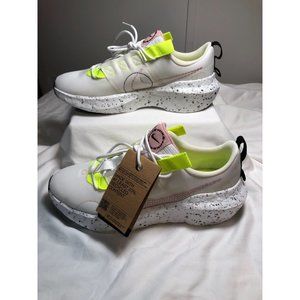 Nike Crater Impact Women's 11.5 White/Pink Glaze CW2386 102